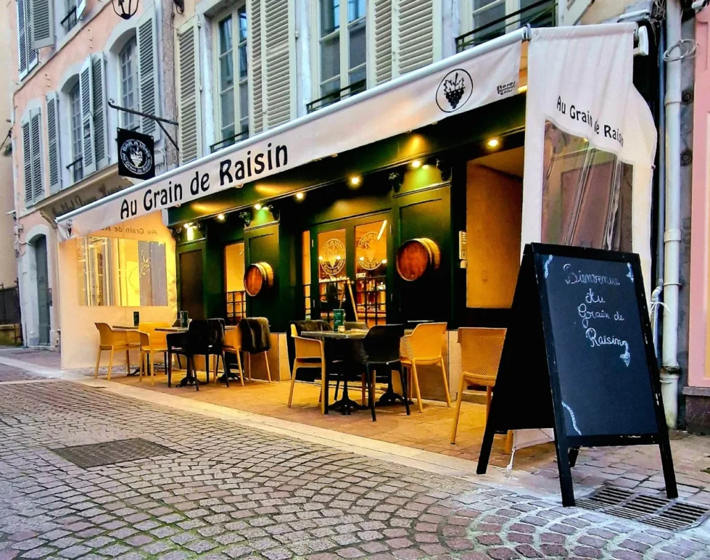 au grain de raisin