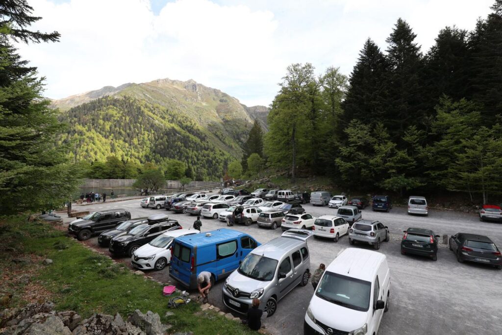 Le Parking de Bious Artigues